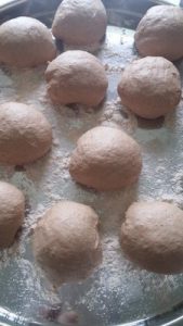 Piece of dough