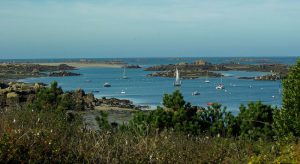 Boats in the Chausey Islands