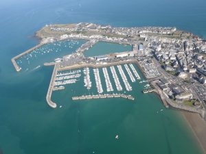 Marina in Chausey Islands