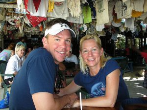 Foxy's bar in the BVI