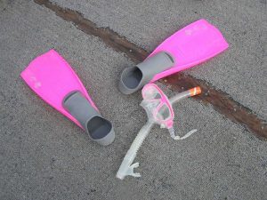 Snorkel equipment set