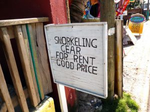 Renting Snorkeling Place