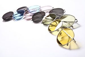 Colors of lenses for polarized sunglasses