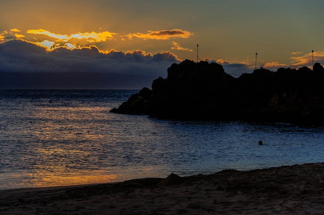 Black Rock beach in Maui