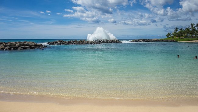 Ko Olina Lagoon Beach in Oahu