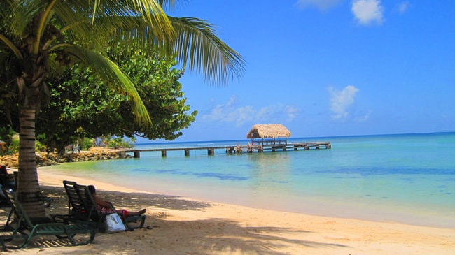 Snorkeling destination in the Caribbean