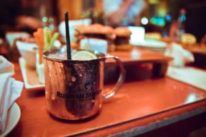 Blood Orange Moscow Mule summer cocktail