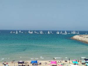 Flotilla sailing holiday