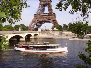 Two in one eiffel tower and seine cruise
