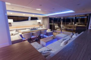 Diana yacht interior
