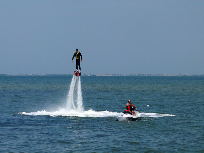 St Martin Jet Ski Flytboard 