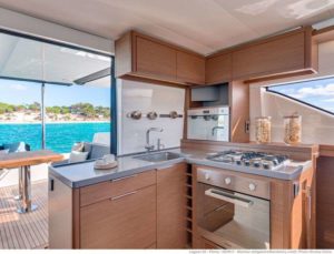 Lagoon 50 Galley