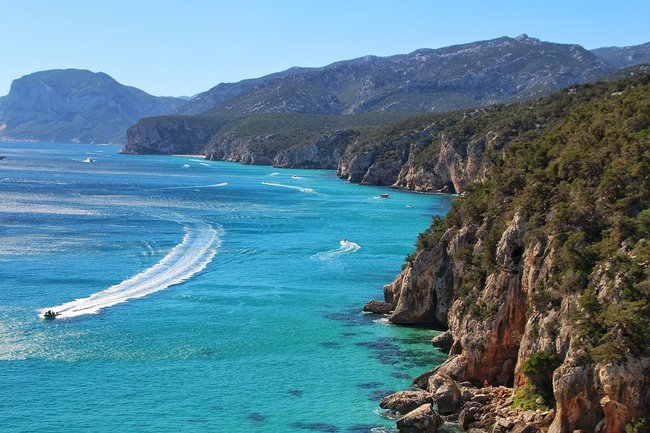 Sardinia Italy on a private yacht charter