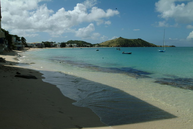 Grand Case Beach in St MArteen