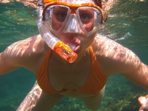 Private snorkeling catamaran yacht in Punta Cana