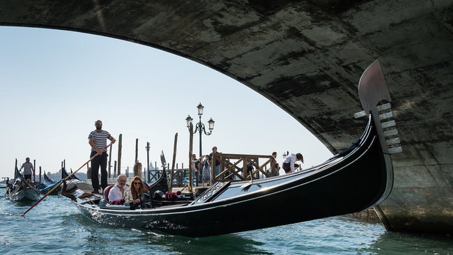 Gondolier in Venice