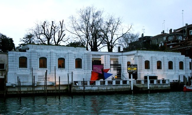 Peggy. Guggenheim Collection Gondola ride in Venice