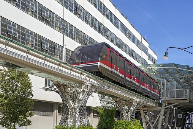 Train in Venice