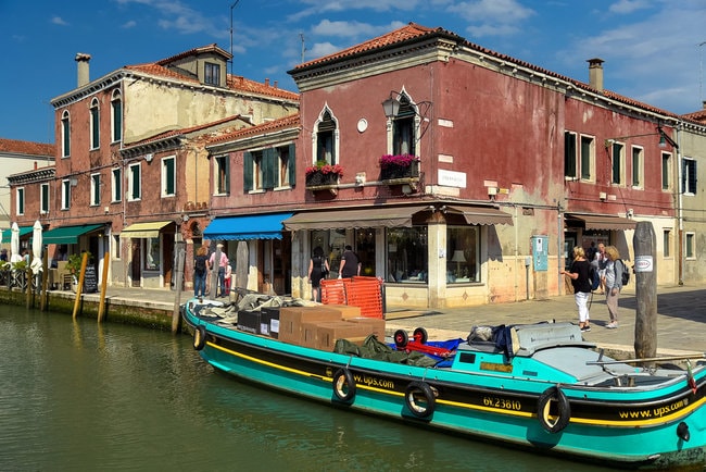 Boat tour in Venice