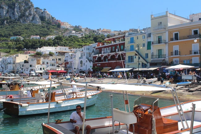 Get around Capri by Boat