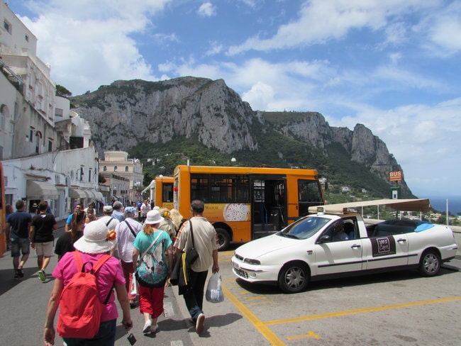 Get around Capri by Bus