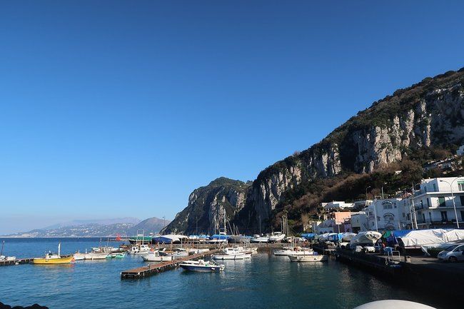Capri Island Boat Ride with Swimming, Sights, and Limoncello