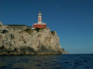 Capri Boat tour punta carena lighthouse