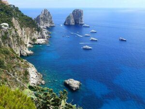 Capri Island in Italy