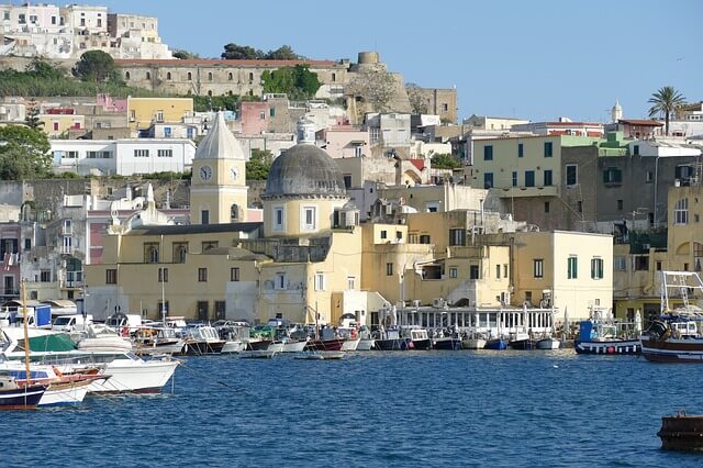 Procida island in Italy