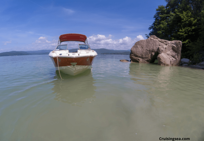 Boat for camping