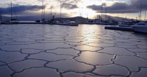 Boating in the winter season