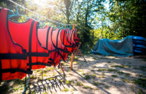Life jackets to have on a boat