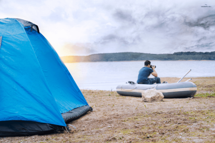 Do boat camping to stay cool on a boat