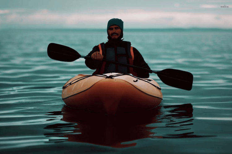 Kayak inflatable boat