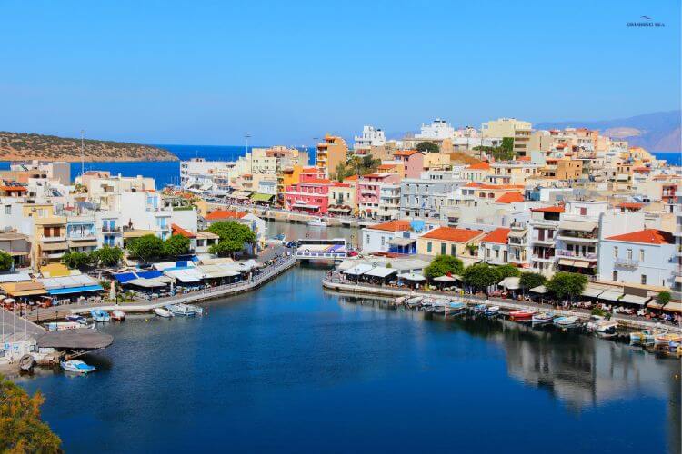 Sailing in Crete Greece