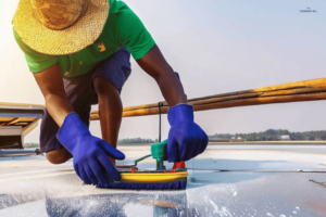Best Way to Clen a Fiberglass boat