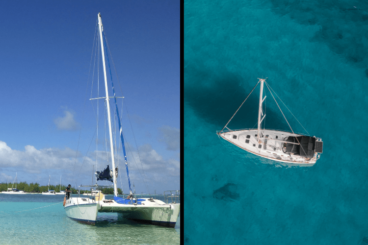 Catamaran vs monohull