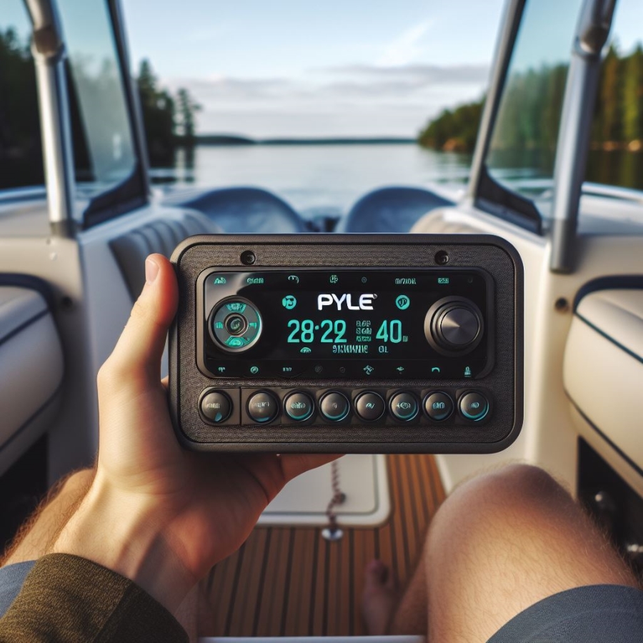 Pyle Marine Radio Receiver Speaker Set