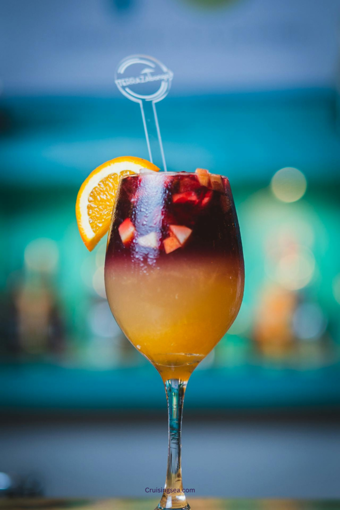 Non-Alcoholic Sangria non alcohol boat drink
