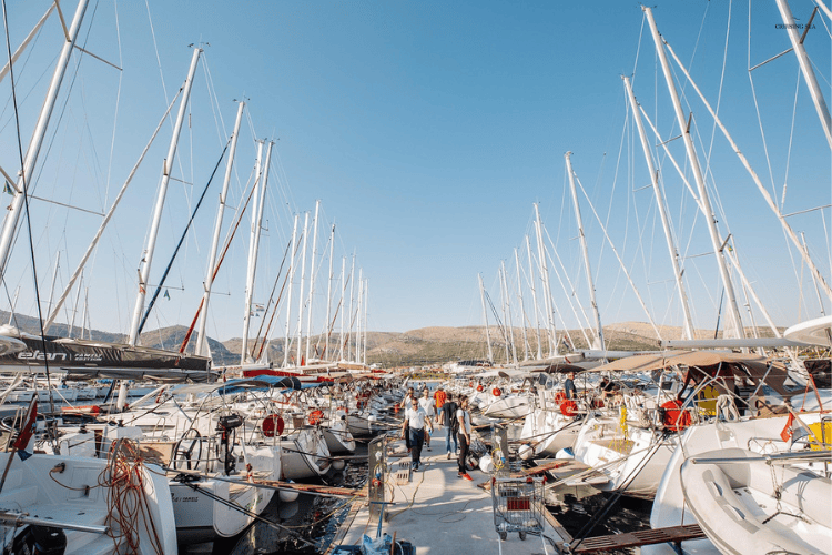 Marina in Croatia 