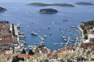 Sailing in Hvar Croatia
