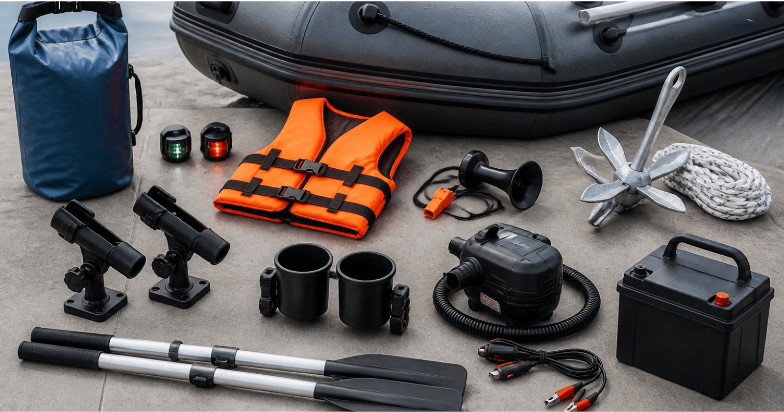 10 Must have inflatable boat accessories