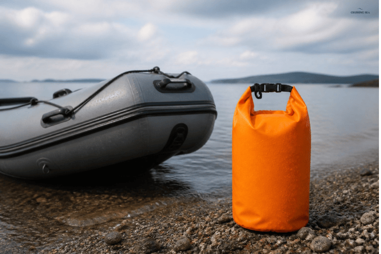 Dry bag for inflatable boats