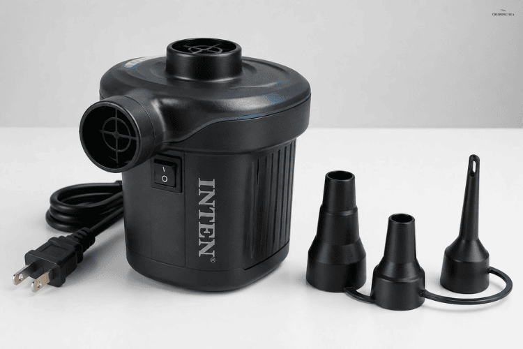 High pressure electric pump for inflatable boats